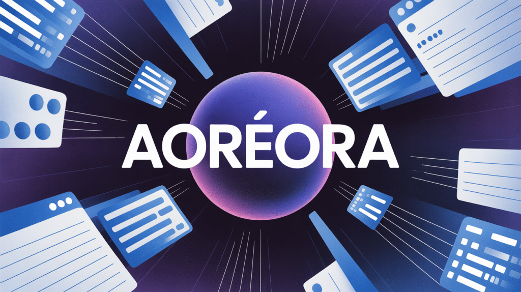 illustration aoreora mot clé rare flux de données