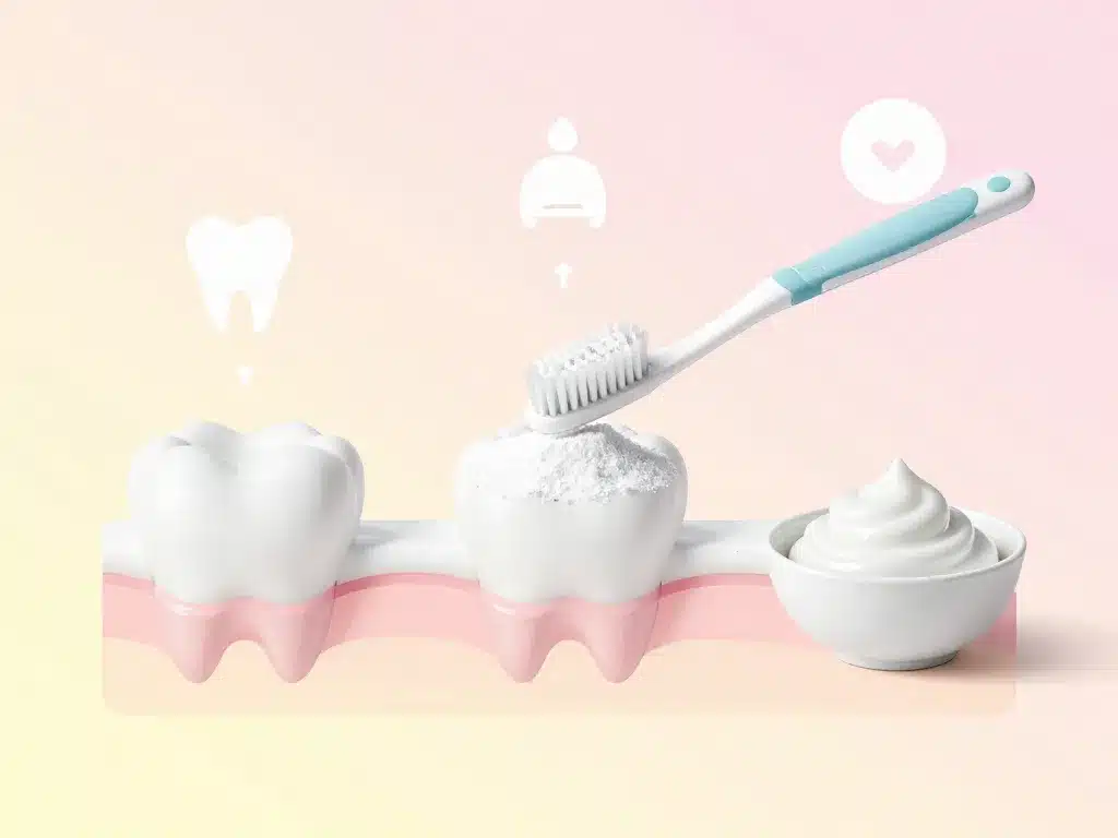 bicarbonate de soude pour les dents méthode sans abîmer email