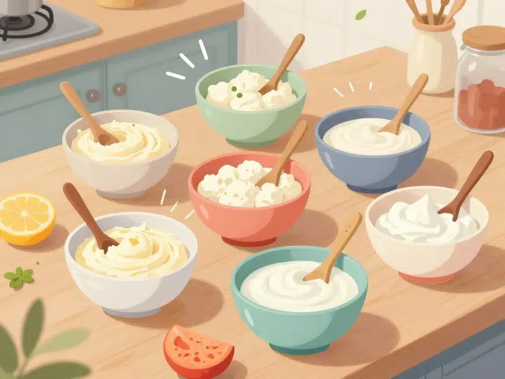 Cuisine avec alternatives légères calories du mascarpone