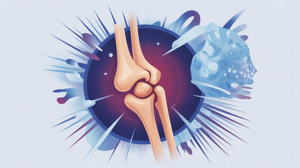 illustration médicale capsulite épaule et cancer