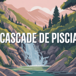 vue globale cascade de piscia corse