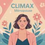 climax ménopause avis forum illustration femme et symboles