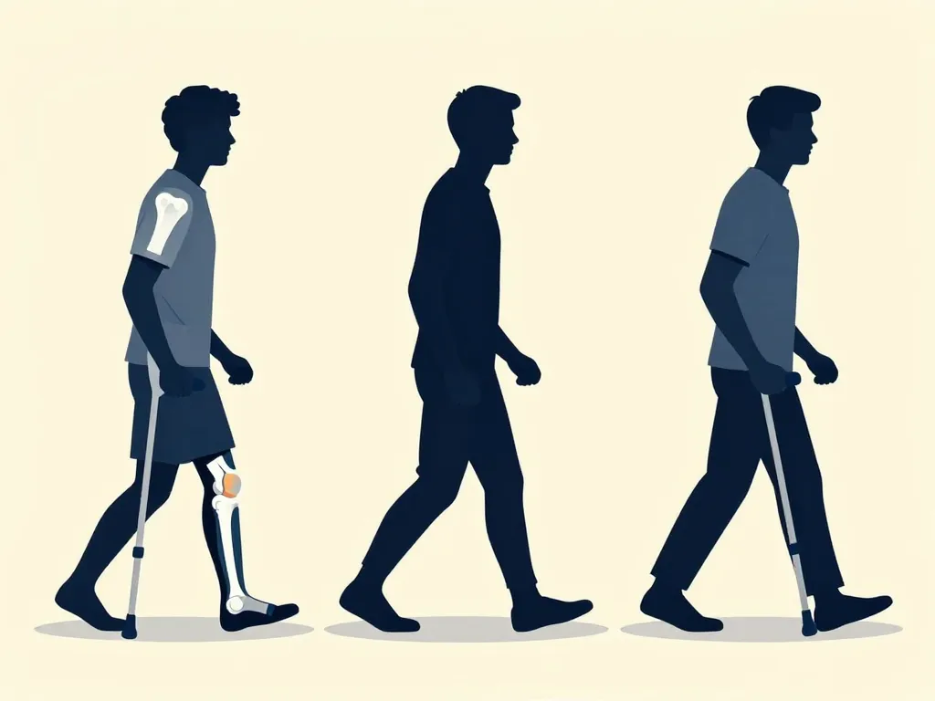 etapes visuelles combien de temps pour marcher apres fracture malleole