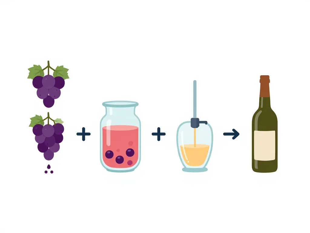 comment faire du vin maison étapes fermentation bouteilles