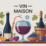 comment faire du vin maison illustration fermentation et outils