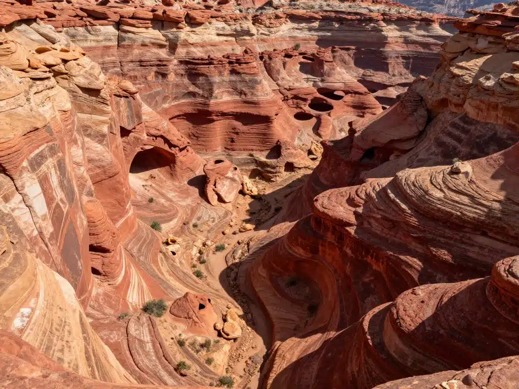 paysages géologie canyon du diable roches rouges