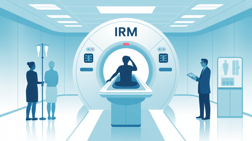 ir examiner IRM appareil ouvert ambiance rassurante