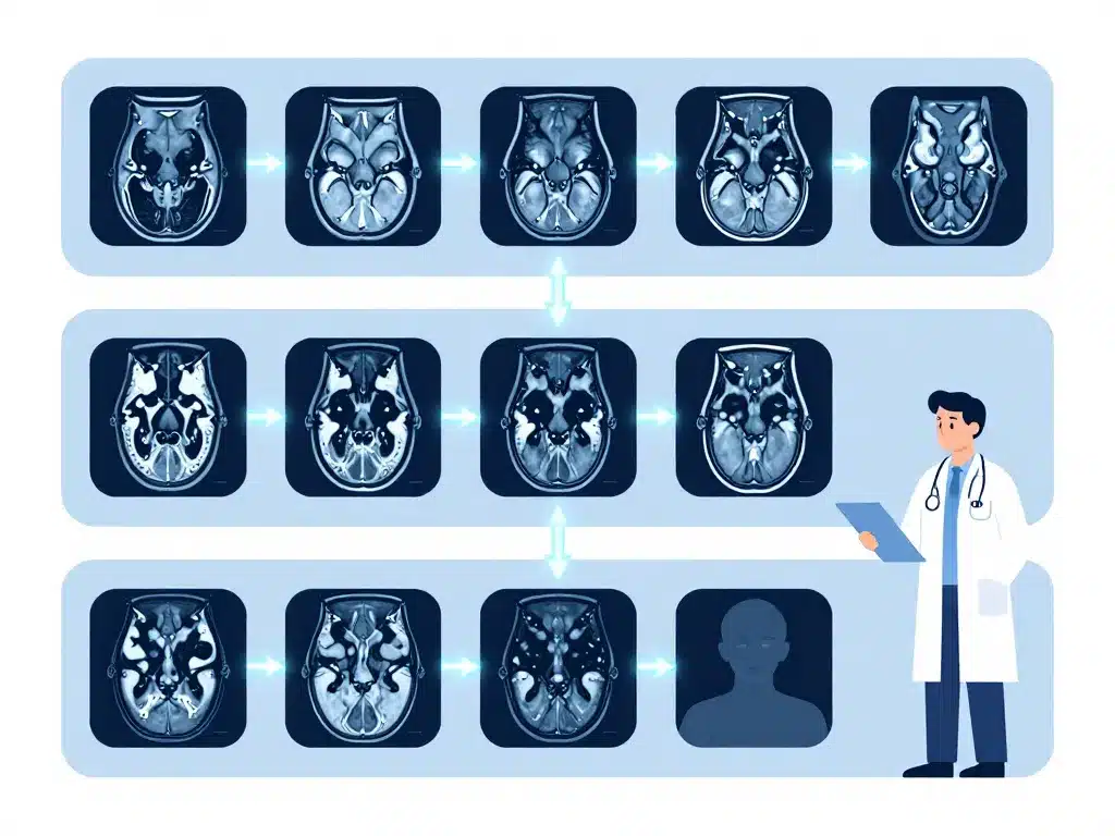 ir examiner interprétation rapport IRM processus visuel