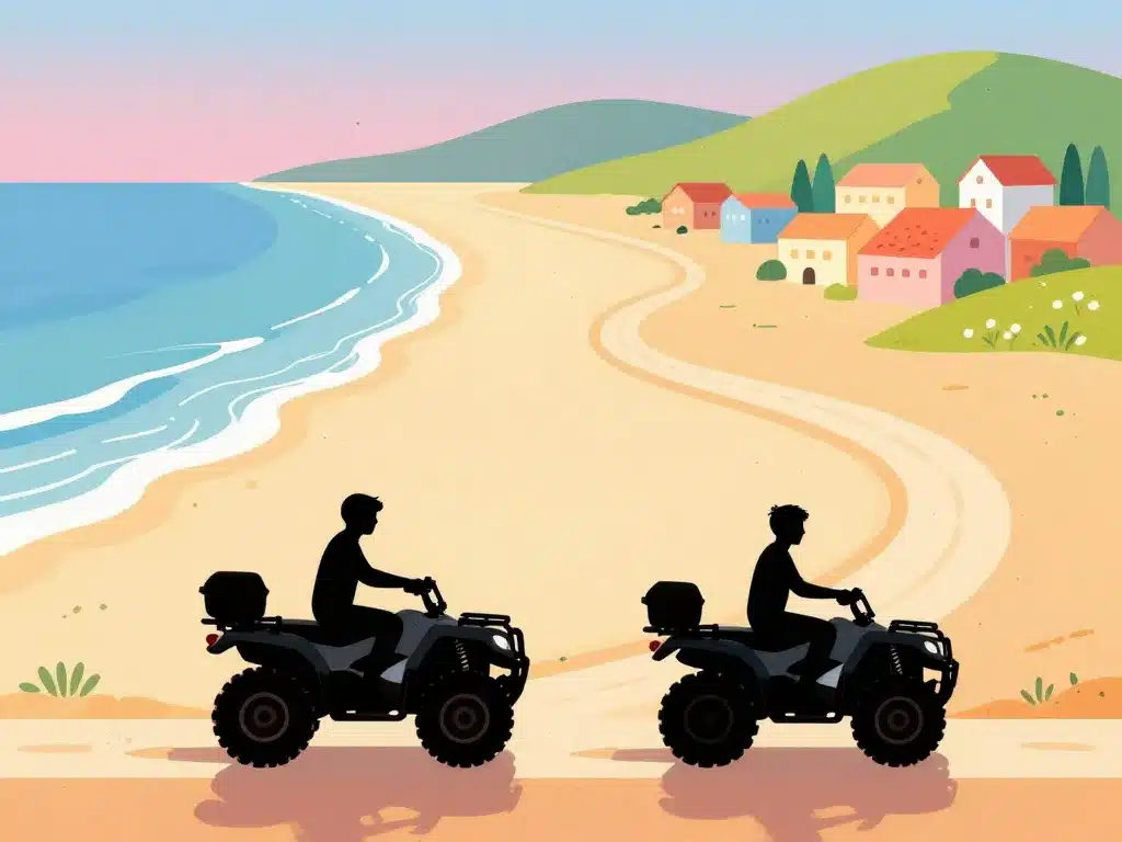 exploration en quad sur mykonos entre plages et villages