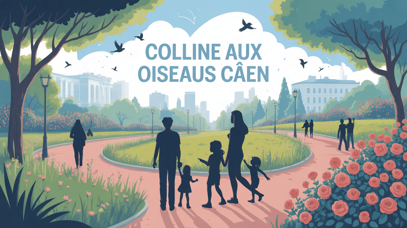 la colline aux oiseaux caen tarif parc urbain fleuri roseraie