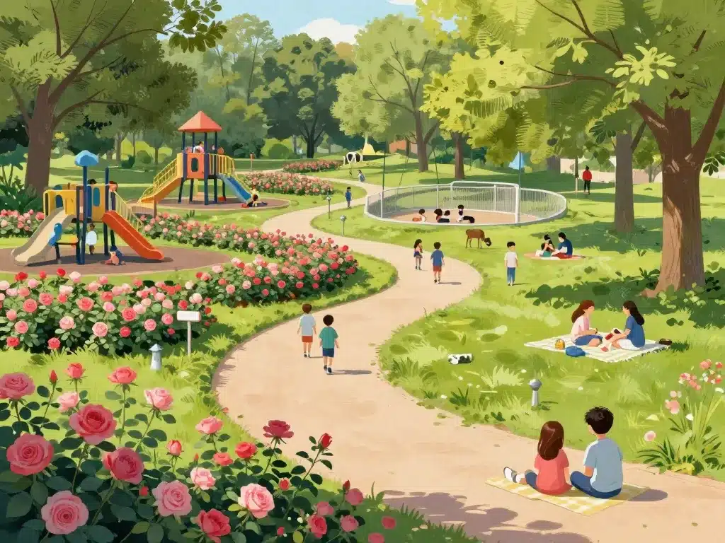 la colline aux oiseaux caen tarif activités famille roseraie jeux