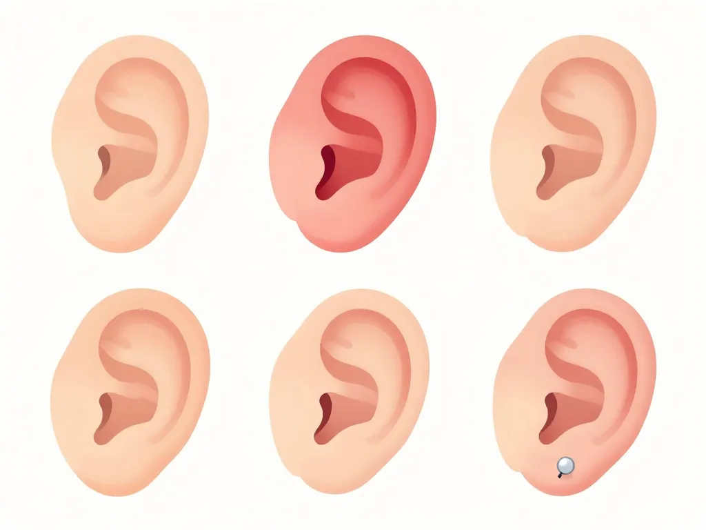 schéma conceptuel lobes oreille problèmes fréquents