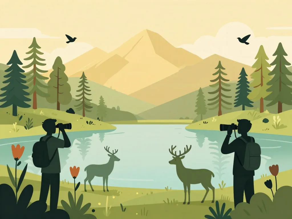 observation de la faune et photographie au lac de l'orceyrette