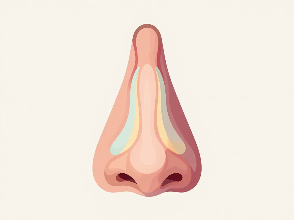 schéma anatomie nostril