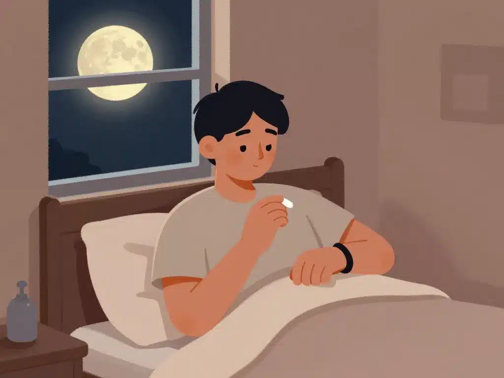 Illustration utilisation novanuit posologie sommeil soirée