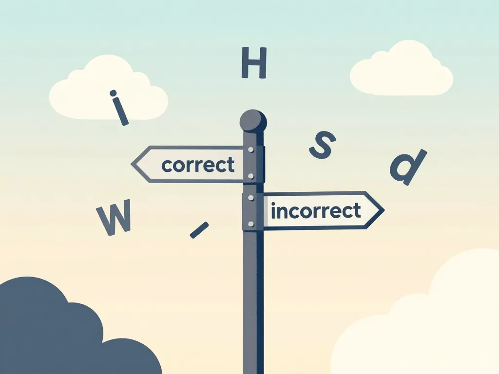 illustration confusion mot paaner chemins