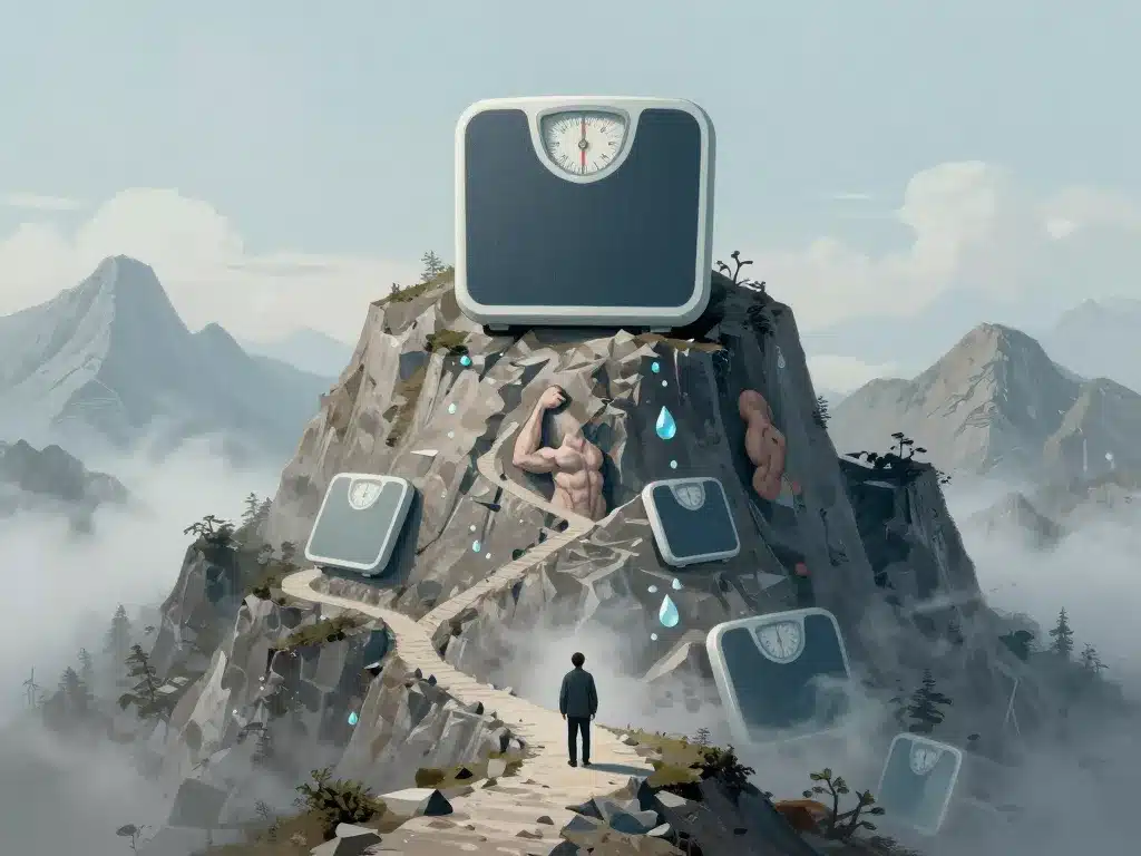 perdre 10 kg en 2 semaines savoirmaigrir.fr illustration défi illusions balance