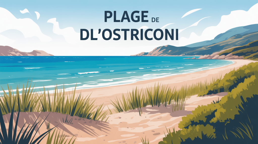 plage de l'ostriconi corse illustration principale