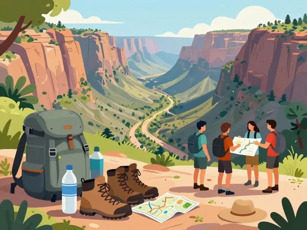 randonnée préparation canyon du diable groupe équipement