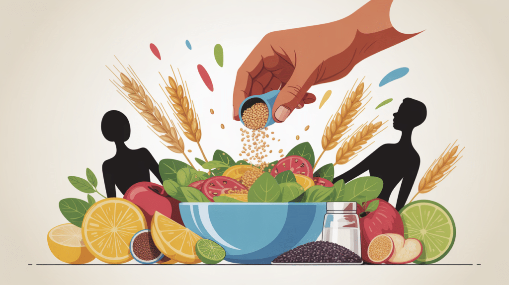 quelle quantité de graines par jour pour maigrir bol yaourt graines main