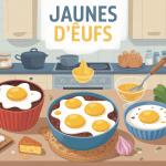 recette avec jaune d'oeuf illustration cuisine familiale