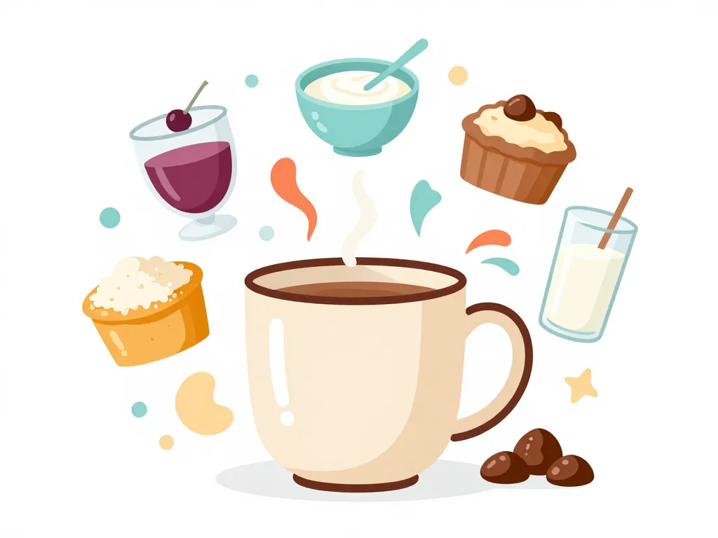 visuel adaptations et options recette mug cake chocolat en poudre