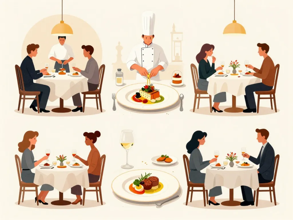 restaurant gastronomique Nantes tables élégantes chefs convives