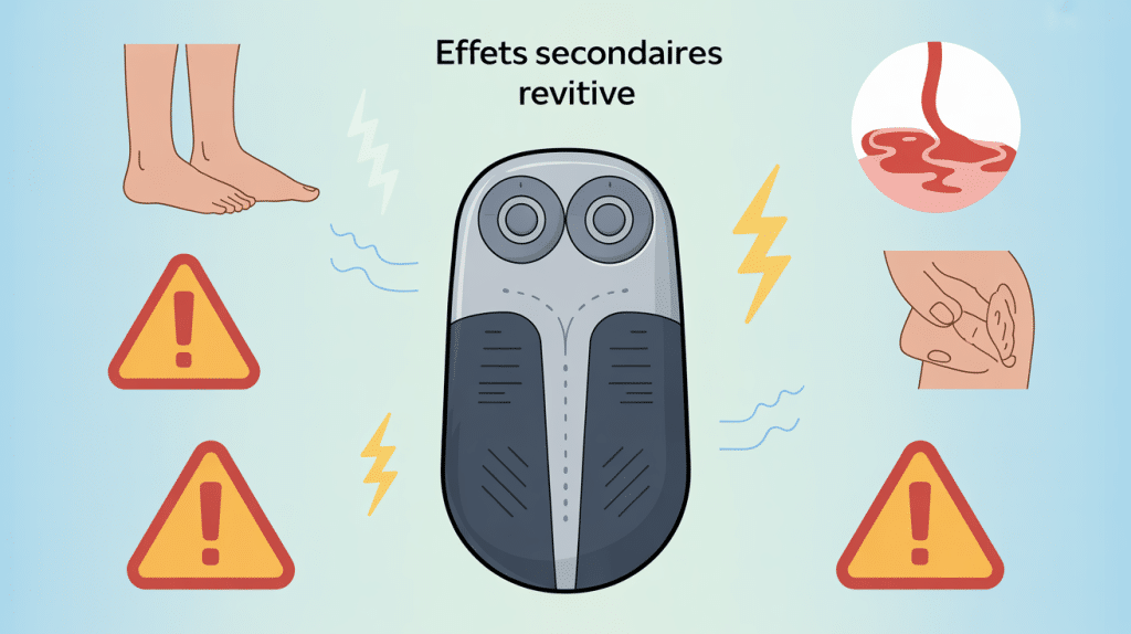 revitive effets secondaires illustration appareil et signes de circulation