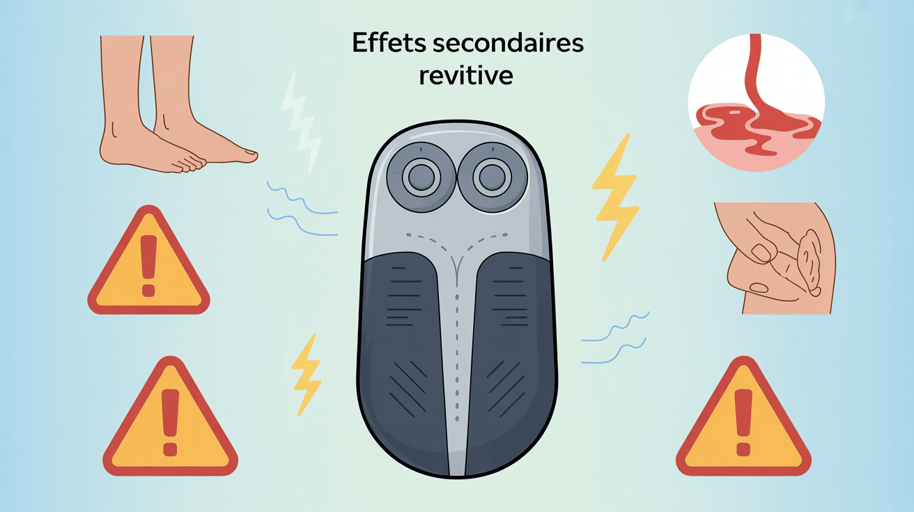 revitive effets secondaires illustration appareil et signes de circulation