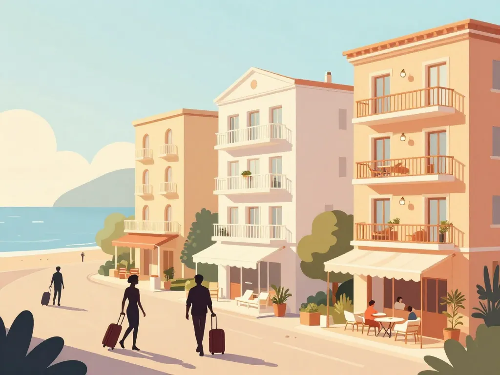 hébergement le carré d'or cannes hôtels appartements