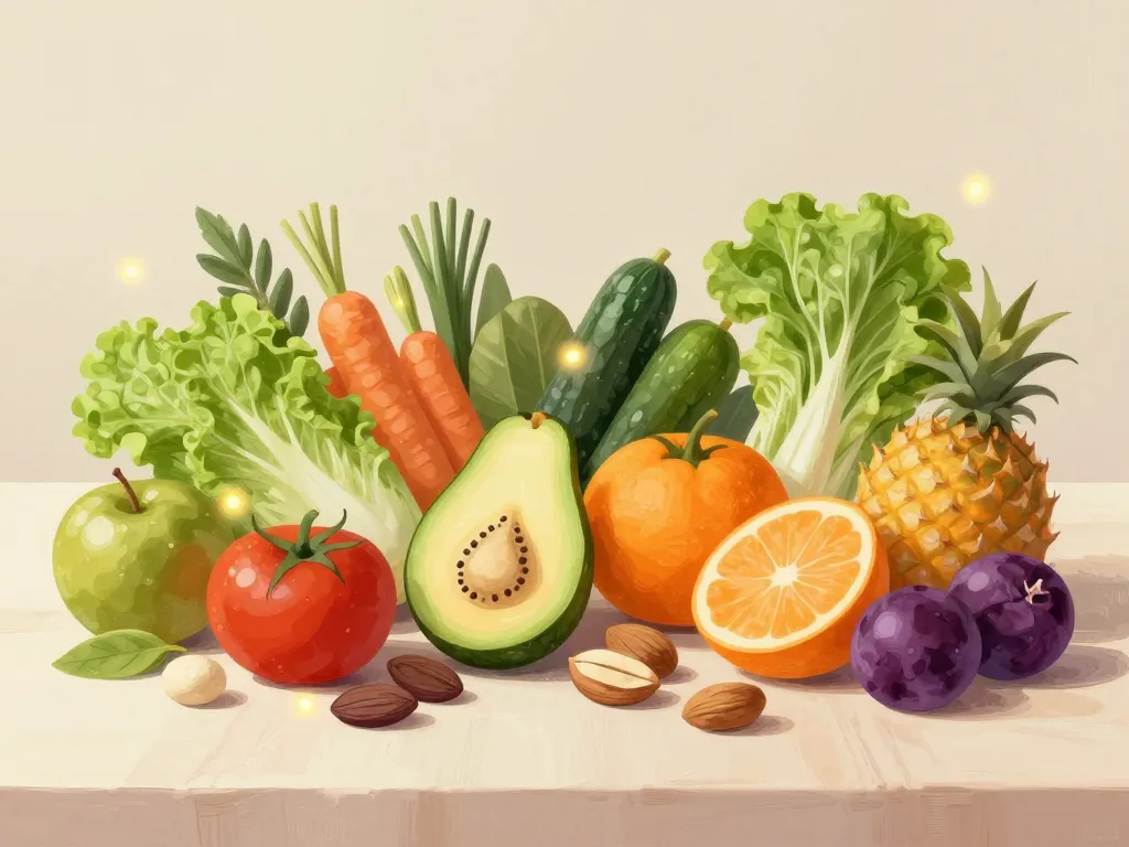 fruits légumes antioxydants stress oxydatif traitement naturel