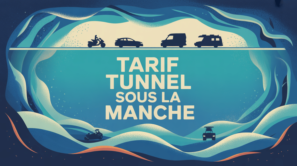 tunnel sous la manche tarif illustration traversée véhicules