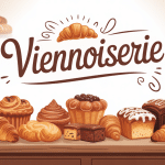 illustration viennoiserie comptoir boulangerie française