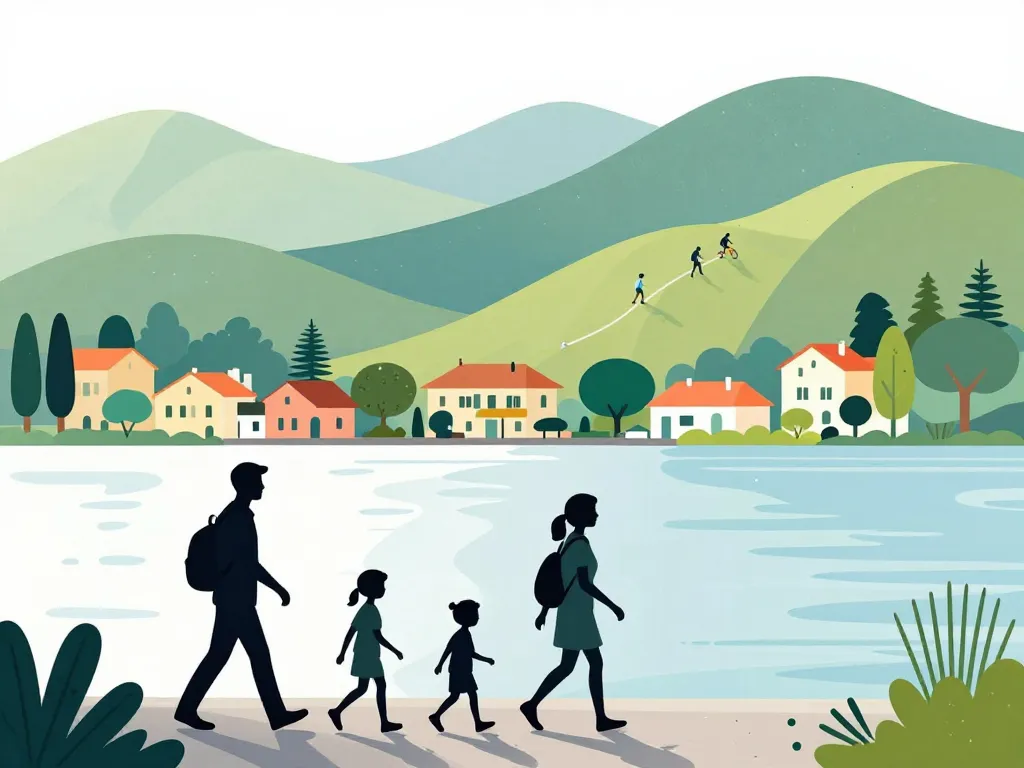 Visiter le lac Majeur activités famille randonnée bord du lac