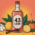 bouteille 43 licor avec agrumes et épices