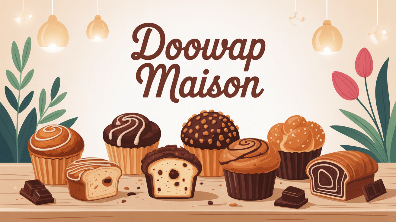 Doowaps maison, brioches moelleuses et chocolat artisanal