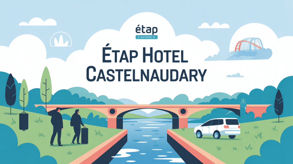 etap hotel castelnaudary illustration alternatives économiques près canal du Midi