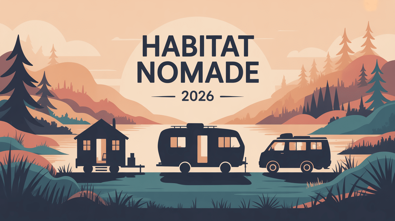 habitat nomades tiny house van yourte paysage