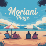 Illustration estivale Moriani Plage Corse plage sable