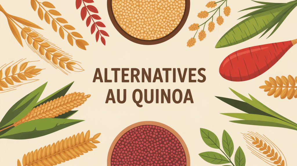 Par quoi remplacer le quinoa visuel alternatives graines