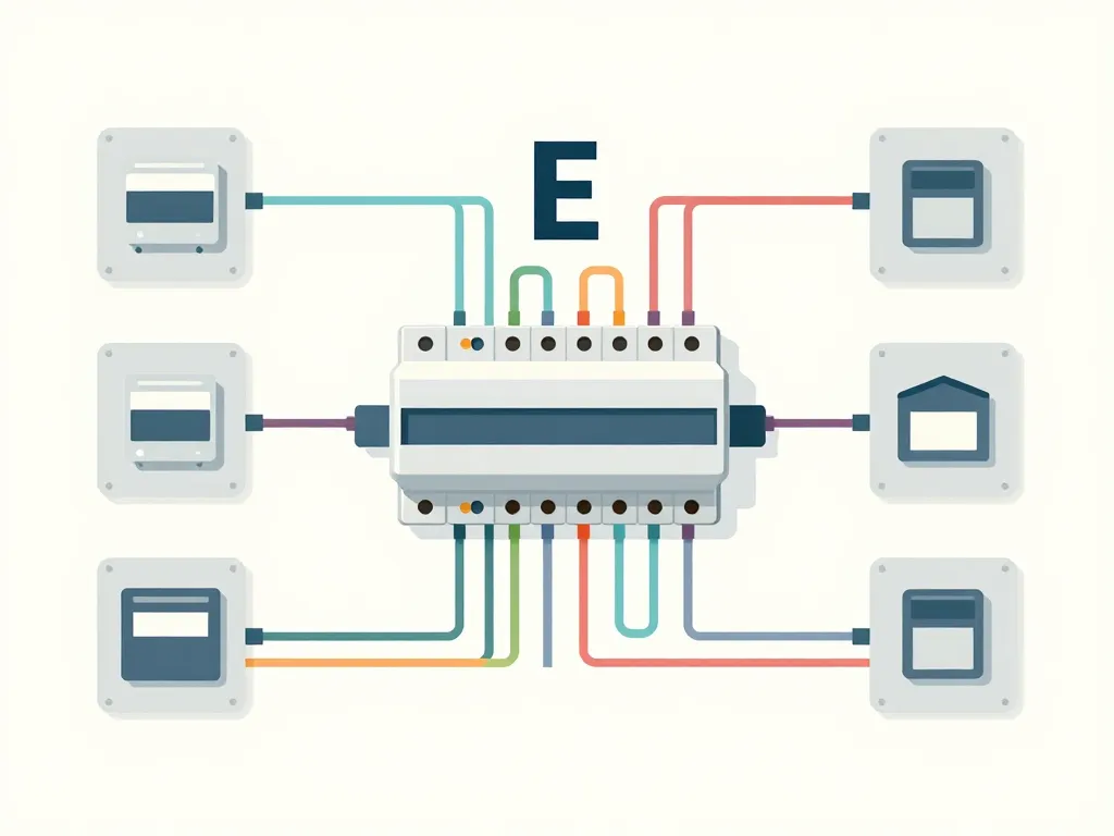 schéma organisation circuits avec plat e