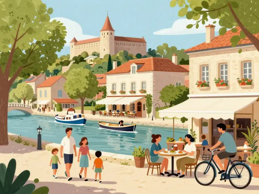 voyageurs activités autour etap hotel castelnaudary canal promenade cassoulet