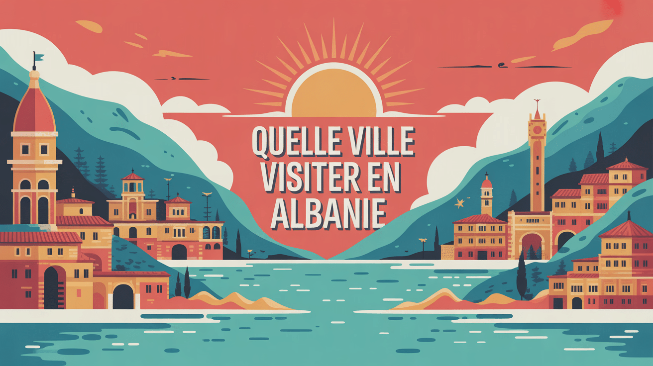 quelle ville visiter en albanie illustration choix voyage