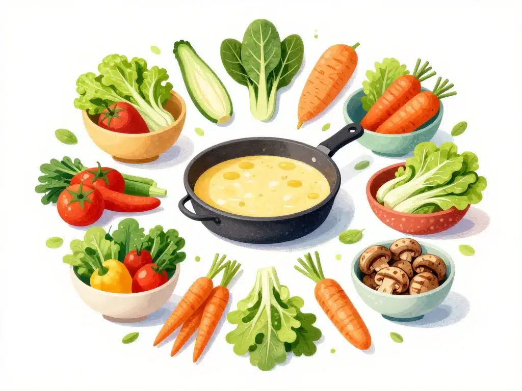 Raclette combien par personne légumes et versions légères