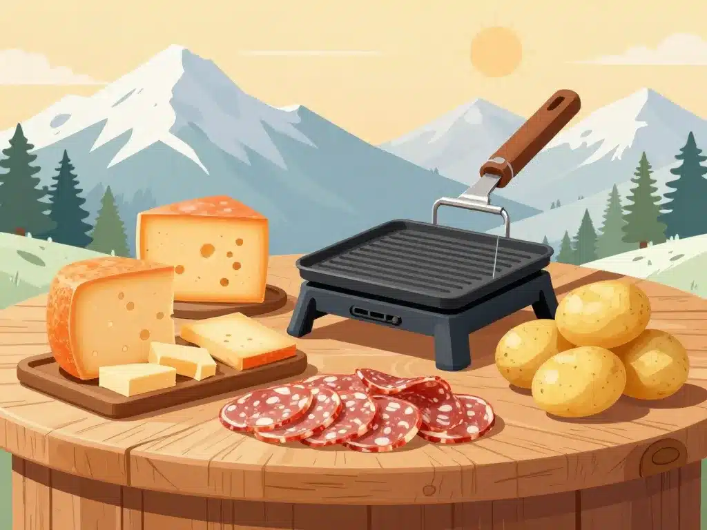 Raclette combien par personne ingrédients et installation
