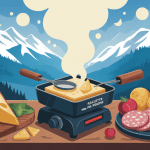 Illustration raclette combien par personne table conviviale