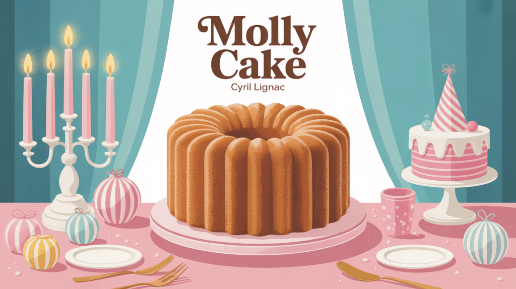 Molly cake sur table raffinée recette molly cake cyril lignac