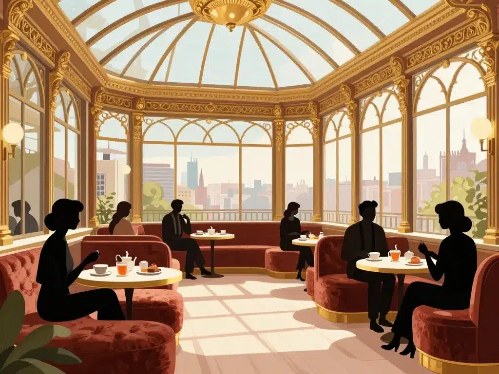 cadre historique tea time InterContinental Paris