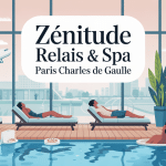 Illustration moderne zenitude relais & spa - paris charles de gaulle spa aéroport