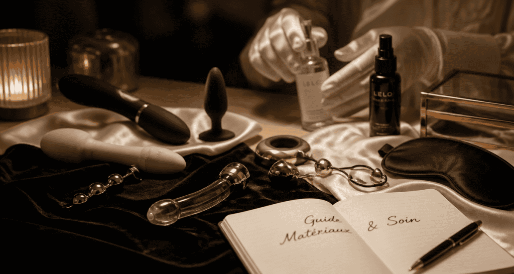 accessoires intimes dildoshop sur table